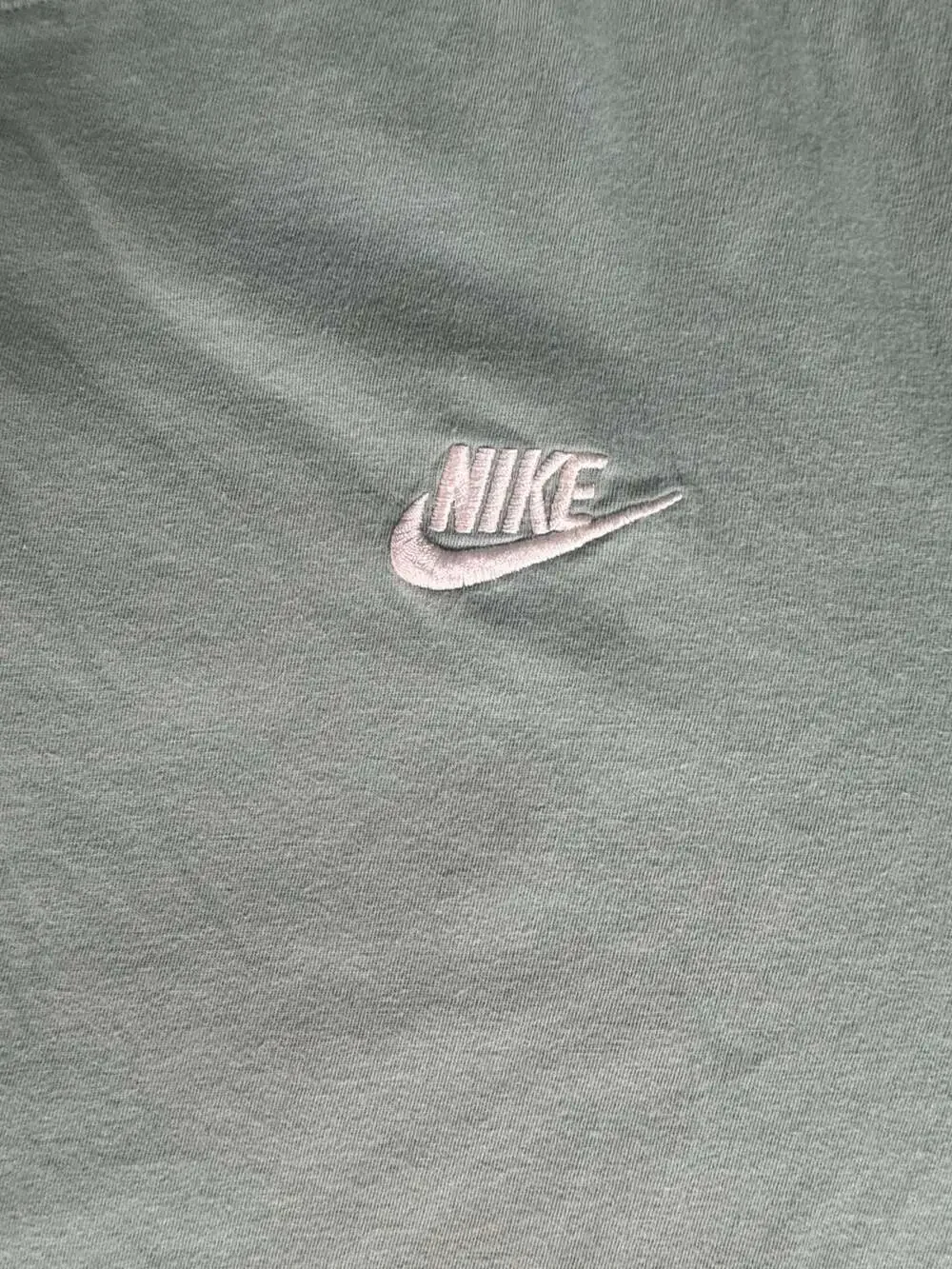 Nike The Nike Tee Men's Crew Neck Logo T-Shirt, Teal, Size XXL